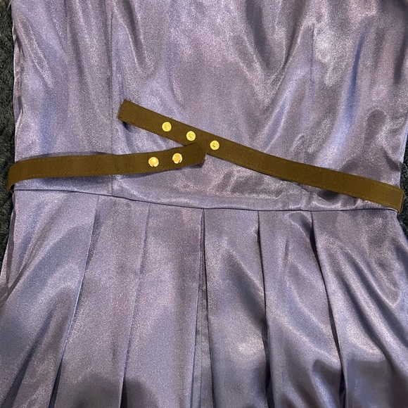 Navy blue size 4. Excellent condition, used once,evening dress. - Picture 2 of 6